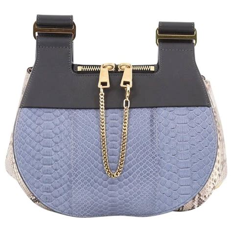 chloe drew medium handbag|chloe drew python bag.